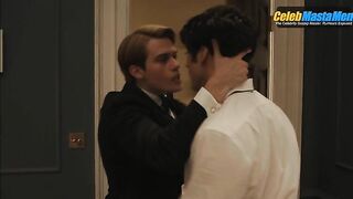 TAYLOR ZAKHAR AND NICHOLAS GALITZINE NUDE/SEXY SCENE IN RED, WHITE & ROYAL BLUE