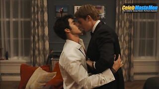 TAYLOR ZAKHAR AND NICHOLAS GALITZINE NUDE/SEXY SCENE IN RED, WHITE & ROYAL BLUE