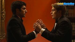 TAYLOR ZAKHAR AND NICHOLAS GALITZINE NUDE/SEXY SCENE IN RED, WHITE & ROYAL BLUE