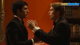 TAYLOR ZAKHAR AND NICHOLAS GALITZINE NUDE/SEXY SCENE IN RED, WHITE & ROYAL BLUE