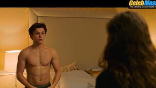 TOM HOLLAND NUDE/SEXY SCENE IN SPIDER-MAN FAR FROM HOME