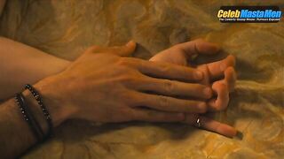 TAYLOR ZAKHAR AND NICHOLAS GALITZINE NUDE/SEXY SCENE IN RED, WHITE & ROYAL BLUE