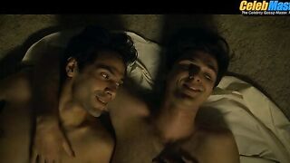 JACOB ELORDI AND DIEGO CALVA NUDE/SEXY SCENE IN ON SWIFT HORSES