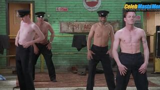 ANTHONY ANDERSON AND JOEL MCHALE AND TAYE DIGGS AND TYLER POSEY AND BRUNO TONIOLI NUDE/SEXY SCENE IN THE REAL FULL MONTY