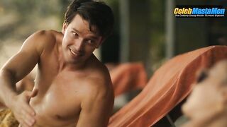 PATRICK SCHWARZENEGGER NUDE/SEXY SCENE IN THE WHITE LOTUS