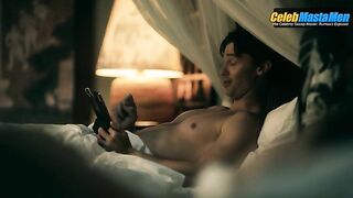 PATRICK SCHWARZENEGGER NUDE/SEXY SCENE IN THE WHITE LOTUS
