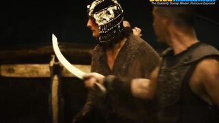 HENRY CAVILL AND KELLAN LUTZ AND STEPHEN DORFF NUDE/SEXY SCENE IN IMMORTALS