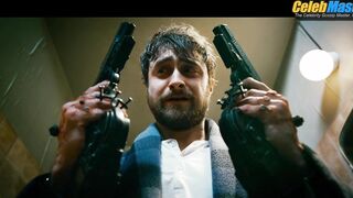 DANIEL RADCLIFFE NUDE/SEXY SCENE IN GUNS AKIMBO