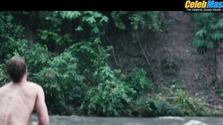 DANIEL RADCLIFFE AND ALEX RUSSELL AND JOEL JACKSON NUDE/SEXY SCENE IN JUNGLE