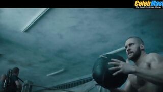 MICHAEL B. JORDAN AND FLORIAN MUNTEANU NUDE/SEXY SCENE IN CREED II