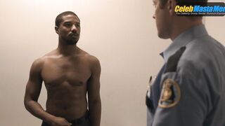 MICHAEL B. JORDAN NUDE/SEXY SCENE IN JUST MERCY