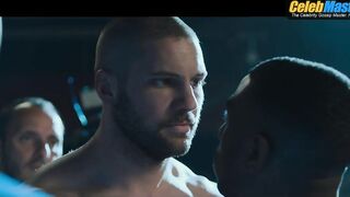 MICHAEL B. JORDAN AND FLORIAN MUNTEANU NUDE/SEXY SCENE IN CREED II