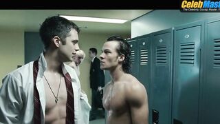 TOBY HEMINGWAY AND STEVEN STRAIT AND TAYLOR KITSCH AND CHACE CRAWFORD AND SEBASTIAN STAN AND KYLE SCHMID NUDE/SEXY SCENE IN THE COVENANT