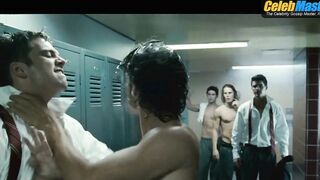 TOBY HEMINGWAY AND STEVEN STRAIT AND TAYLOR KITSCH AND CHACE CRAWFORD AND SEBASTIAN STAN AND KYLE SCHMID NUDE/SEXY SCENE IN THE COVENANT