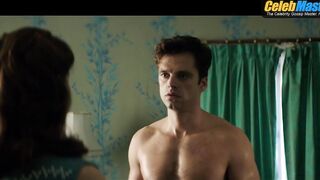 SEBASTIAN STAN NUDE/SEXY SCENE IN WE HAVE ALWAYS LIVED IN THE CASTLE