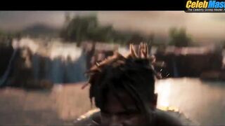 CHADWICK BOSEMAN AND MICHAEL B. JORDAN NUDE/SEXY SCENE IN BLACK PANTHER