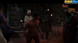 MICHAEL B. JORDAN NUDE/SEXY SCENE IN BLACK PANTHER