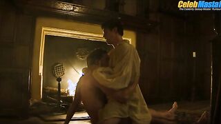 NICHOLAS GALITZINE AND LAURIE DAVIDSON NUDE/SEXY SCENE IN MARY & GEORGE