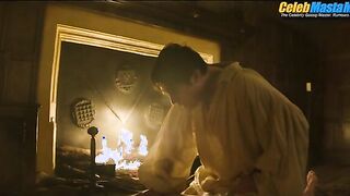 NICHOLAS GALITZINE AND LAURIE DAVIDSON NUDE/SEXY SCENE IN MARY & GEORGE