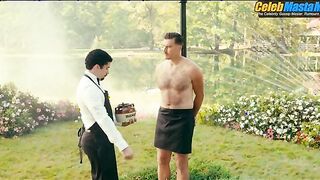 TRAVIS KELCE NUDE/SEXY SCENE IN HAPPY GILMORE 2