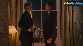 NICHOLAS GALITZINE NUDE/SEXY SCENE IN RED, WHITE & ROYAL BLUE