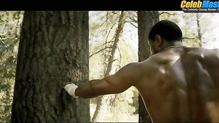 MICHAEL B. JORDAN AND JONATHAN MAJORS NUDE/SEXY SCENE IN CREED III
