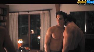 MATT BOMER AND JONATHAN BAILEY AND MORGAN LEVER NUDE/SEXY SCENE IN FELLOW TRAVELERS