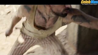 CHARLIE HUNNAM AND RAMI MALEK NUDE/SEXY SCENE IN PAPILLON