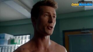 GLEN POWELL AND JOHN STAMOS NUDE/SEXY SCREENSHOT 3 IN SCREAM QUEENS