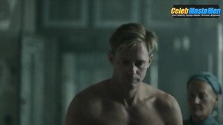 ALEXANDER SKARSGARD NUDE/SEXY SCENE IN INFINITY POOL