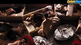 LEONARDO DICAPRIO NUDE/SEXY SCENE IN THE WOLF OF WALL STREET