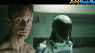 ALEXANDER SKARSGARD NUDE/SEXY SCREENSHOT 2 IN MURDERBOT