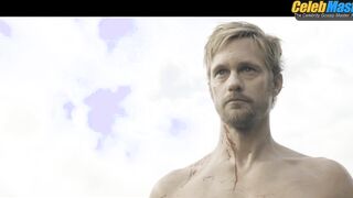 ALEXANDER SKARSGARD NUDE/SEXY SCENE IN THE STAND