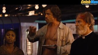 CHRIS HEMSWORTH NUDE/SEXY SCENE IN BAD TIMES AT THE EL ROYALE