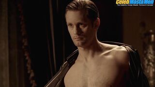 ALEXANDER SKARSGARD AND THEO ALEXANDER NUDE/SEXY SCENE IN TRUE BLOOD