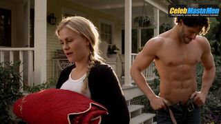 ALEXANDER SKARSGARD AND JOE MANGANIELLO NUDE/SEXY SCENE IN TRUE BLOOD
