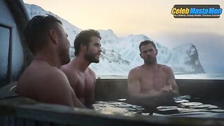 CHRIS HEMSWORTH AND LIAM HEMSWORTH AND LUKE HEMSWORTH NUDE/SEXY SCENE IN LIMITLESS