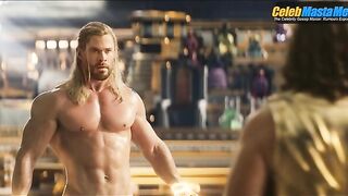 CHRIS HEMSWORTH NUDE/SEXY SCREENSHOT 5 IN THOR LOVE AND THUNDER