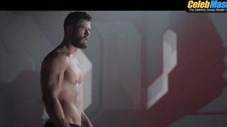 CHRIS HEMSWORTH NUDE/SEXY SCENE IN THOR RAGNAROK