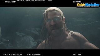 CHRIS HEMSWORTH NUDE/SEXY SCENE IN AVENGERS AGE OF ULTRON