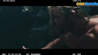 CHRIS HEMSWORTH NUDE/SEXY SCENE IN AVENGERS AGE OF ULTRON