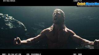 CHRIS HEMSWORTH NUDE/SEXY SCENE IN AVENGERS AGE OF ULTRON