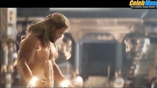 CHRIS HEMSWORTH NUDE/SEXY SCENE IN THOR LOVE AND THUNDER