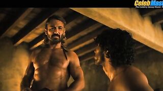 JORDI WEBBER AND DAN HAMILL NUDE/SEXY SCENE IN SPARTACUS HOUSE OF ASHUR