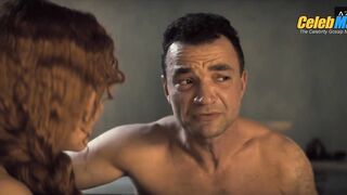 NICK E. TARABAY NUDE/SEXY SCENE IN SPARTACUS HOUSE OF ASHUR