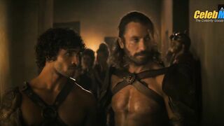 JORDI WEBBER AND DAN HAMILL NUDE/SEXY SCENE IN SPARTACUS HOUSE OF ASHUR