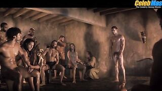 JORDI WEBBER AND STEPHEN MADSEN NUDE/SEXY SCENE IN SPARTACUS HOUSE OF ASHUR