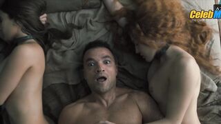 NICK E. TARABAY NUDE/SEXY SCENE IN SPARTACUS HOUSE OF ASHUR