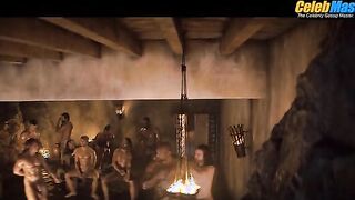 JORDI WEBBER AND LOUIS HUNTER AND GRAHAM VINCENT AND STEPHEN MADSEN AND JOE DAVIDSON NUDE/SEXY SCENE IN SPARTACUS HOUSE OF ASHUR