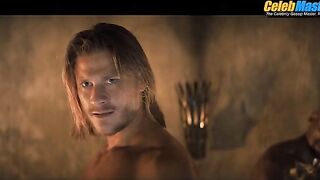 JORDI WEBBER AND LOUIS HUNTER AND GRAHAM VINCENT AND STEPHEN MADSEN AND JOE DAVIDSON NUDE/SEXY SCENE IN SPARTACUS HOUSE OF ASHUR